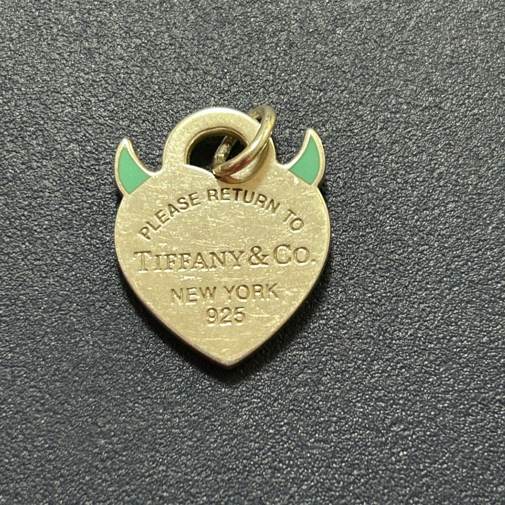 Tiffany & Co. Devil 👿 small heart tag charm